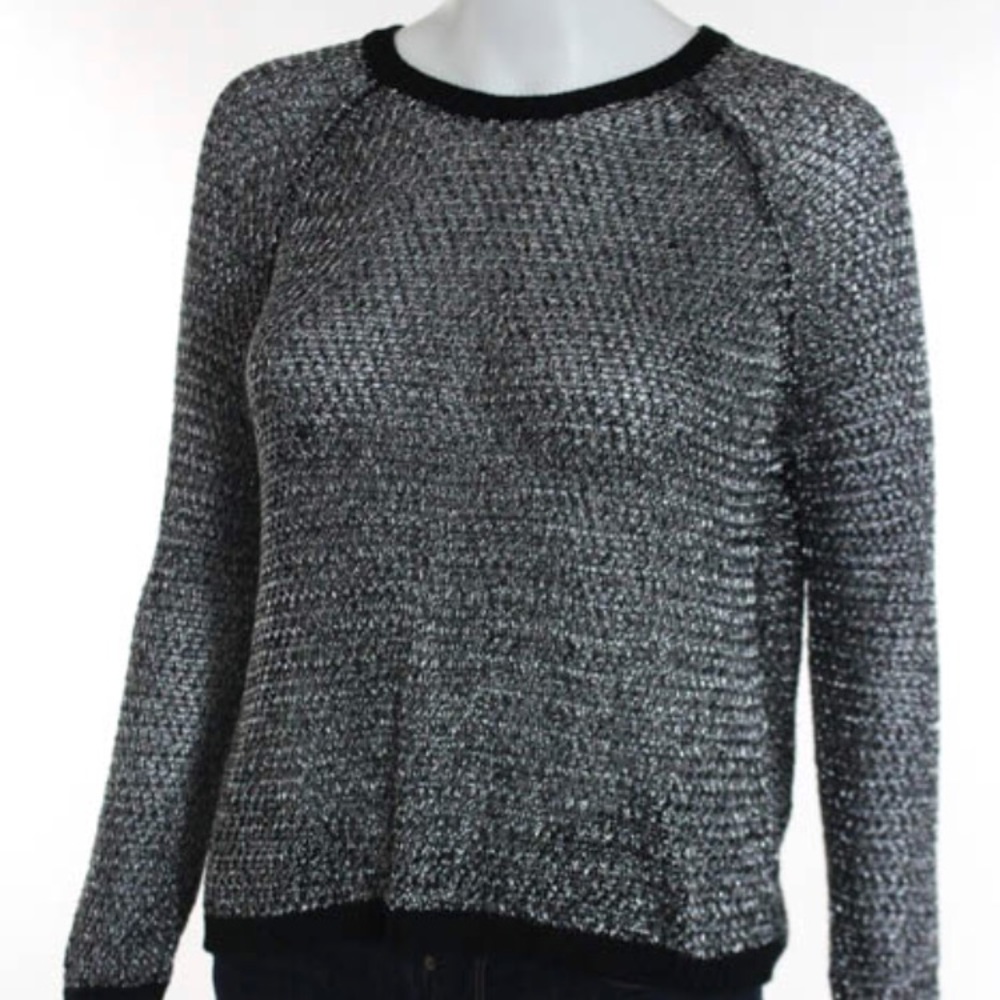 Sexy 🤩 Mason Black Crochet Sweater Size S